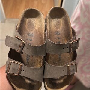 Birkenstock Brown Sandals with Adjustable Straps
